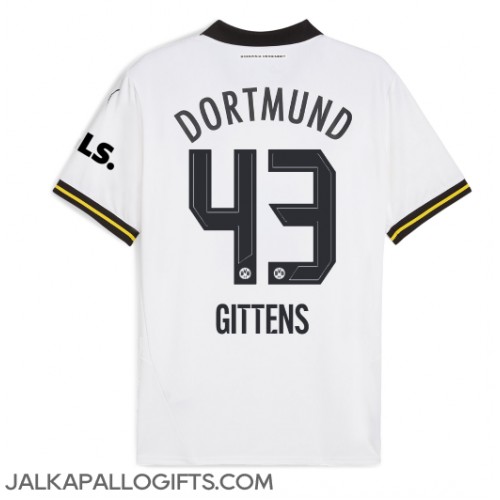 Borussia Dortmund Jamie Bynoe-Gittens #43 Kolmaspaita 2024-25 Lyhythihainen